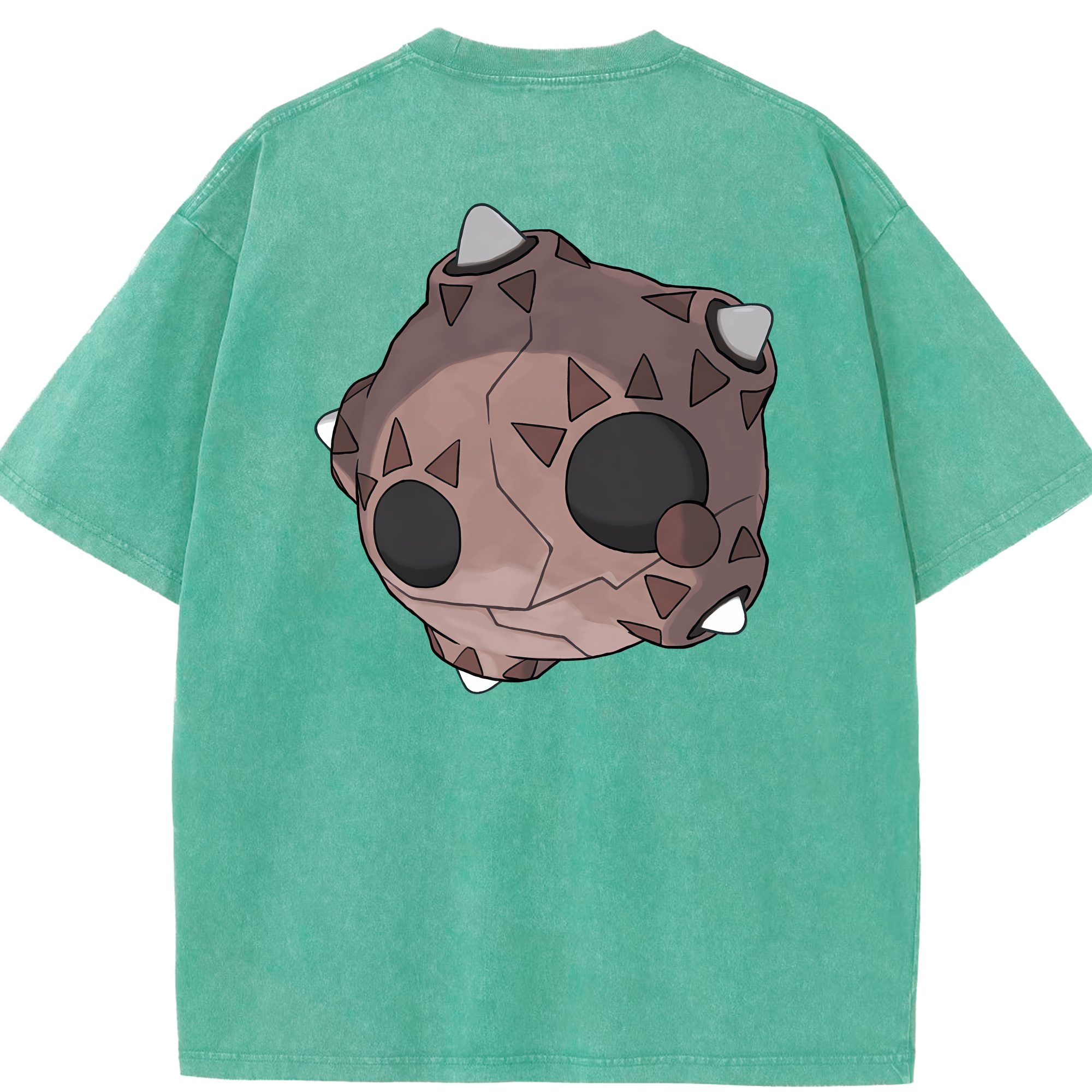 （画像用） ポケットモンスター Pokémon 綿100% ヴィンテージ風 半袖Tシャツ（背面プリント）